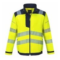 PW3 Warnschutz Arbeitsjacke Gelb/Marine L