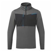 WX3 Half Zip Tech Fleece Metallgrau L