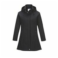 Carla Softshell Jack voor dames (3L) Black L R