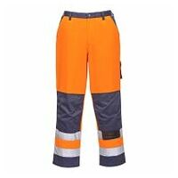 Lyon Warnschutz-Bundhose Orange/Marine XS