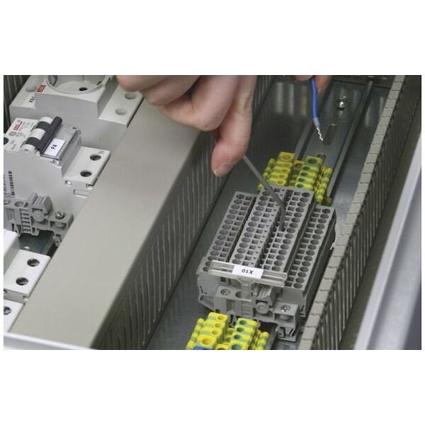 Dispositivo di azionamento delle morsettiere SoftFinish® A taglio 3,0 x 0,5 mm 3.0 mm x 70 mm ()