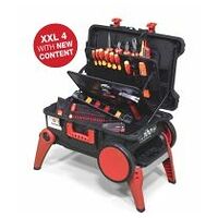 Tool case set XXL 4 electric 80-pcs. incl. case