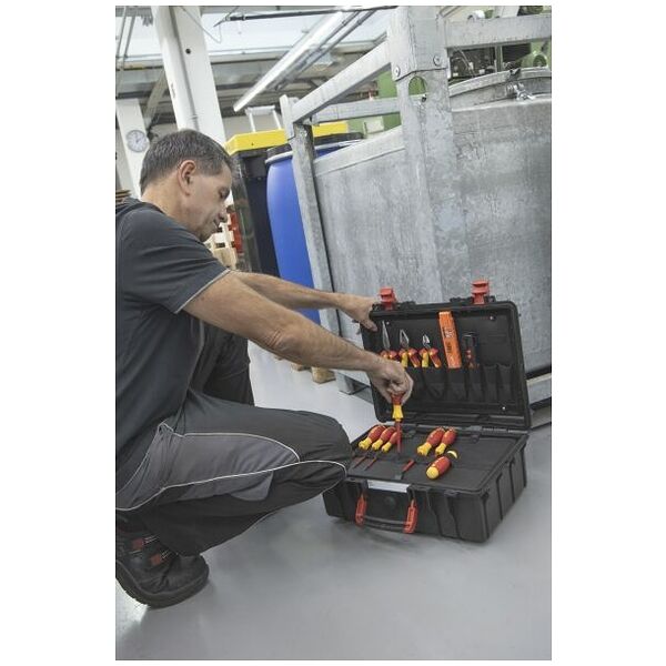 Werkzeugkoffer Basic Set L electric 18-tlg.