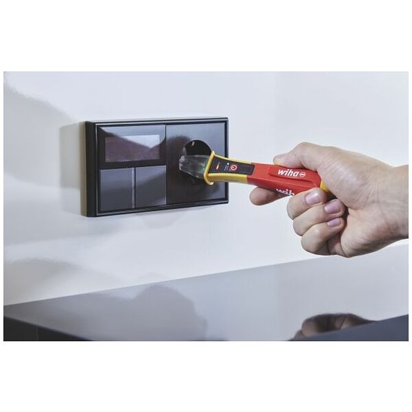 Spannungsprüfer Volt Detector berührungslos, einpolig, 90 – 1.000 V AC inkl. 2x AAA-Batterien