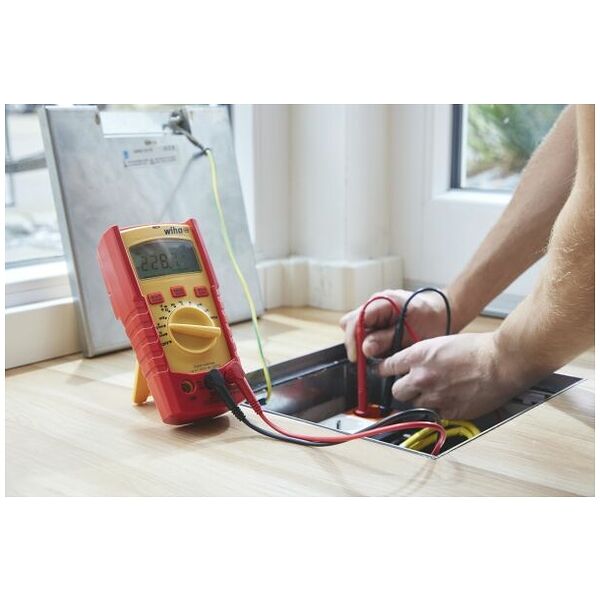 Multimètre numérique jusqu'à 1 000 V AC, CAT IV 2 piles AAA incluses