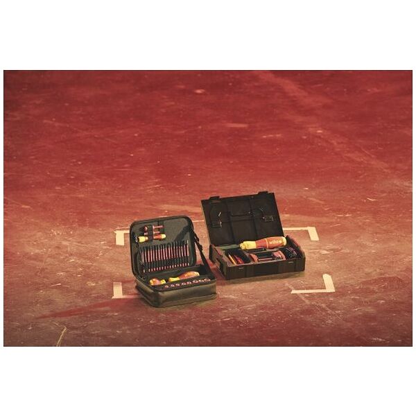 Juego de herramientas slimVario® electric en surtido de 32 uds. incl. bolsa funcional