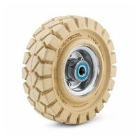 Pneus anti-crevaison (jeu), caoutchouc plein, sans dessin