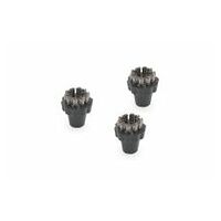 Set brosse circulaire acier inoxydable