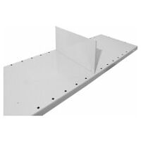 Plug-in dividers, fixed, galvanised  210X800 mm