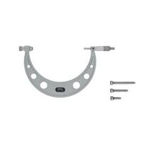 Bügelmessschraube, mit auswechelbarem Messamboss, 4-8″