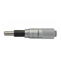 Cap micrometru, cu vârf din carbură, 0-15 mm, ax sferic