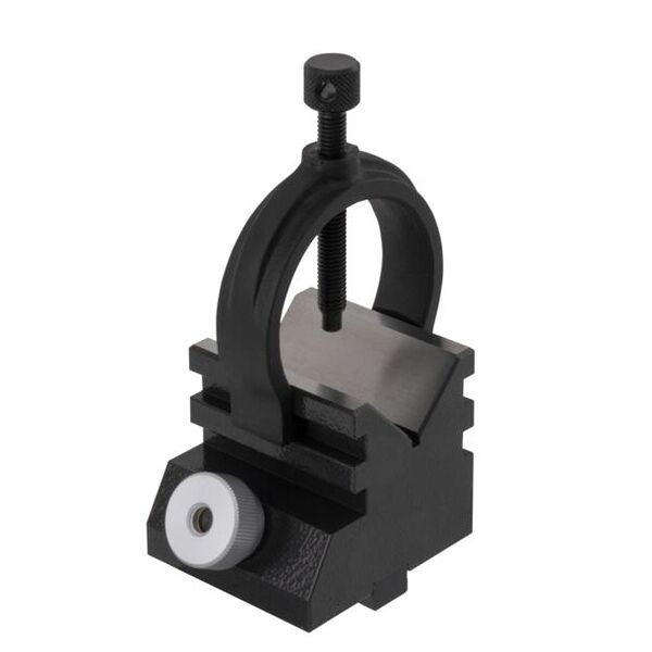 Blocco a V con morsetto,