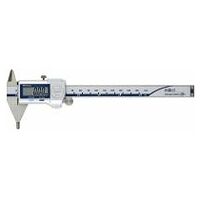 Digital ABS Point Caliper (Point Type) Inch/Metric, 0-6", IP67, Thumb Roller