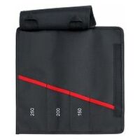 Rolltasche für TwinGrip®-Frontgreifzange Leer, 4 Fächer 330 mm