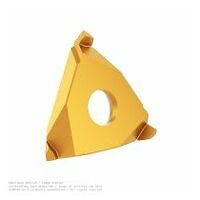 simturn F3 Indexable insert, axial thread undercuts, installed at 45°, Dmin=8 mm, w=1.5, R=0.2