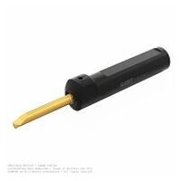 simturn AX porte-outil, queue ronde, usinage intérieur, queue en acier, D=20 mm