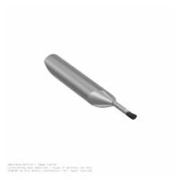 simturn AX Scheibenfräser, Ausdrehen von Bohrungen, Dmin=1,7 mm, R=0,1 mm, L2=6,1 mm