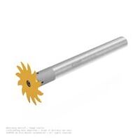 simmill 9W4 gambo di fresa, metallo duro, gambo tondo, DIN 6535 HA, IKZ, D=16 mm, L2=60 mm, D1=16 mm