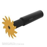 simmill 9W4 attacco per fresatura, acciaio, gambo tondo, DIN 1835 A, IKZ, D=20, L2=16, D1=32