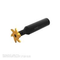 simmill 9W Klemmhalter, Stahl, Rundschaft, DIN 1835 A, D=15,875, L2=20, D1=9