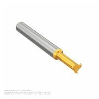 simmill AX Stopková fréza, obecné frézování drážkování DIN 6535 HA, š=1 mm, L2=25 mm, Dmin=8 mm, tmax=1,2 mm