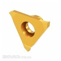 simturn E3 indexable insert, parting off, w=1 mm, k=6°, tmax=5 mm, chip groove=No / No