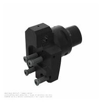 simturn OA suport de prindere, suport de bază cu tijă poligonală, prelucrare axială, ØD1=32 mm