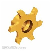 simmill UX milling insert, milling of circlip grooves, inside, nominal width=1.6 mm, Dmin=18 mm, tmax=4 mm