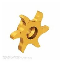 simmill UX frézovací destička, obecné frézování drážkování tvar přímé drážky, š=1,5 mm, R=0,1 mm, Dmin=20 mm, tmax=5 mm