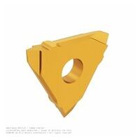 simturn E12 megmunkálható betét, poli-V-öves hornyok, K profil