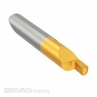 simturn AX Schneideinsatz, Axialstechen in Bohrungen, Vollradius, Dmin=6,2 mm, w=1 mm, tmax=2 mm