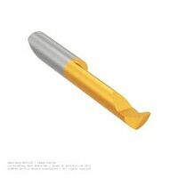 simturn AX plaquette de coupe, filet trapézoïdal, profil partiel, intérieur, Dmin=7,2 mm, P=3 mm, L2=30,5 mm