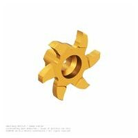 simmill PX Frässchneidplatte, Allgemeines Nutfräsen, Gerade Nutform, w=1,5 mm, R=0,2 mm, Dmin=12 mm, tmax=2 mm