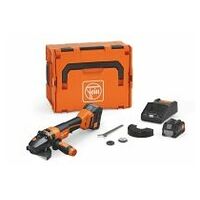 Akku-Winkelschleifer PROTAGO Ø 125 mm,,CCG 18-125-12 PD-SEC Set 8Ah ProCORE AS