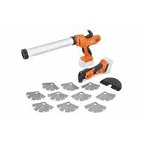 Akku-Kartuschenpresse und Akku-MultiMaster,,AKP 18-600 AS Fugensanierer-Set