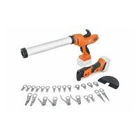Akku-Kartuschenpresse und Akku-MultiMaster,,AKP 18-600 AS Autoglaser-Set