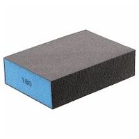 PFERD Wasserfester Schleifschwamm 98x120x13 mm A180 zweiseitig für universelle Anwendung