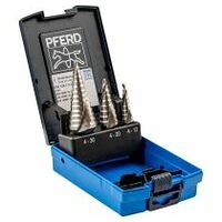 PFERD Stufenbohrer-Set HSSE Co5 3-TLG