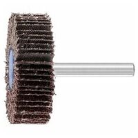 PFERD TOOLS Korund Fächerschleifer F Ø 50x15mm Schaft-Ø 6 mm A40 für Feinschliff und Finish