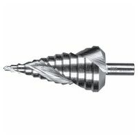 PFERD Stufenbohrer HSSE Co5 13 Bohrstufen Ø 4-39 mm 3-Flächenschaft-Ø 10 mm