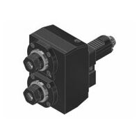 Axial drilling and milling head, collet 160 426E (ER16 Ø1-10), 40.3016DYCTXTK58