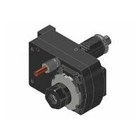 Axial drill and milling head, offset, collet 160 426E (ER16 Ø1-10), 50.2516TNC30RL