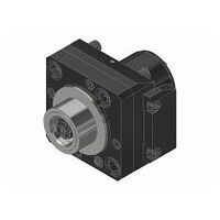 Axial Bohr und Fräskopf, Werkzeugaugnahme KM40, 40.60KM40LB2000BMT
