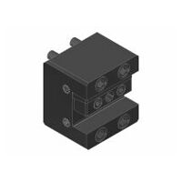 Portaherramientas radial, Altura 25