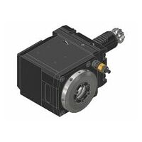 Radial drilling and milling head, for collet 250 430E (ER25 Ø2-16)