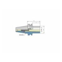 Reducing sleeve for MK shank with start thread, MK4 - DIN6364, 25.BT40MK4L95AG