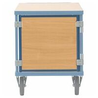 Panelled end table top carts