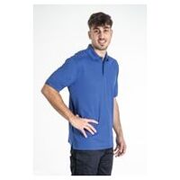 Tricou Polo obișnuit Bărbaţi albastru regal