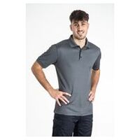 Tricou polo slim Bărbaţi gri