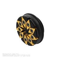 simcut K2 clamping holder, thread whirling head for WTO machines, Ds=11.4 mm, number of cutting edges=9